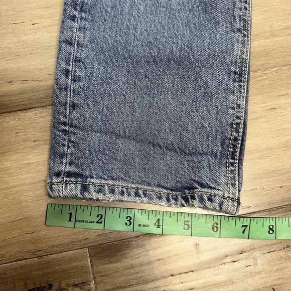 Zara High Waisted Straight Slim Leg Jeans Women's Size 8 - Picture 8 of 8